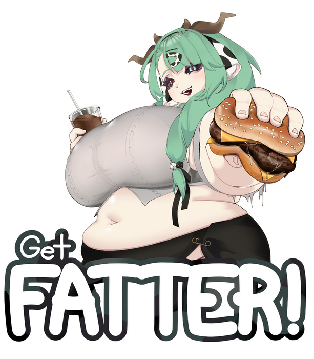Get Fatter for Crelly Sticker