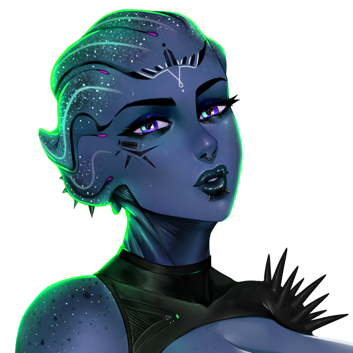 Asari's Berries Sticker