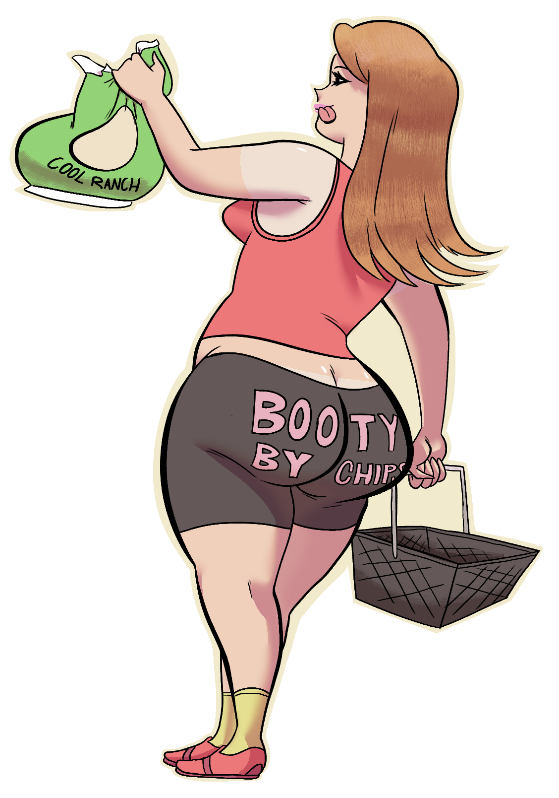 Booty By Chips Sticker