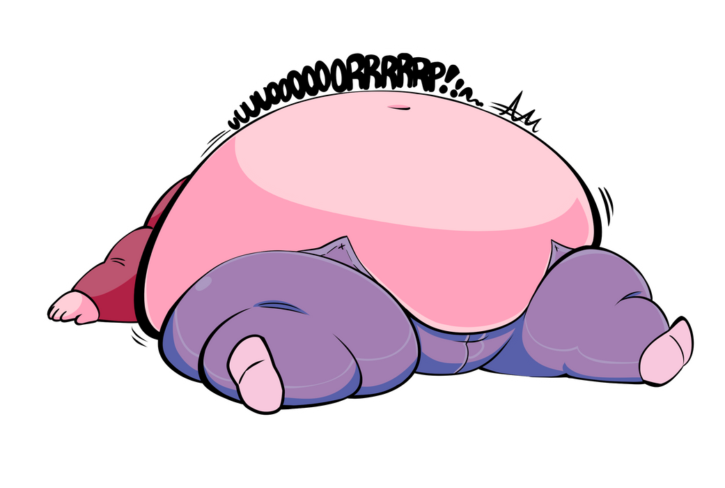 Beached By Belly Sticker