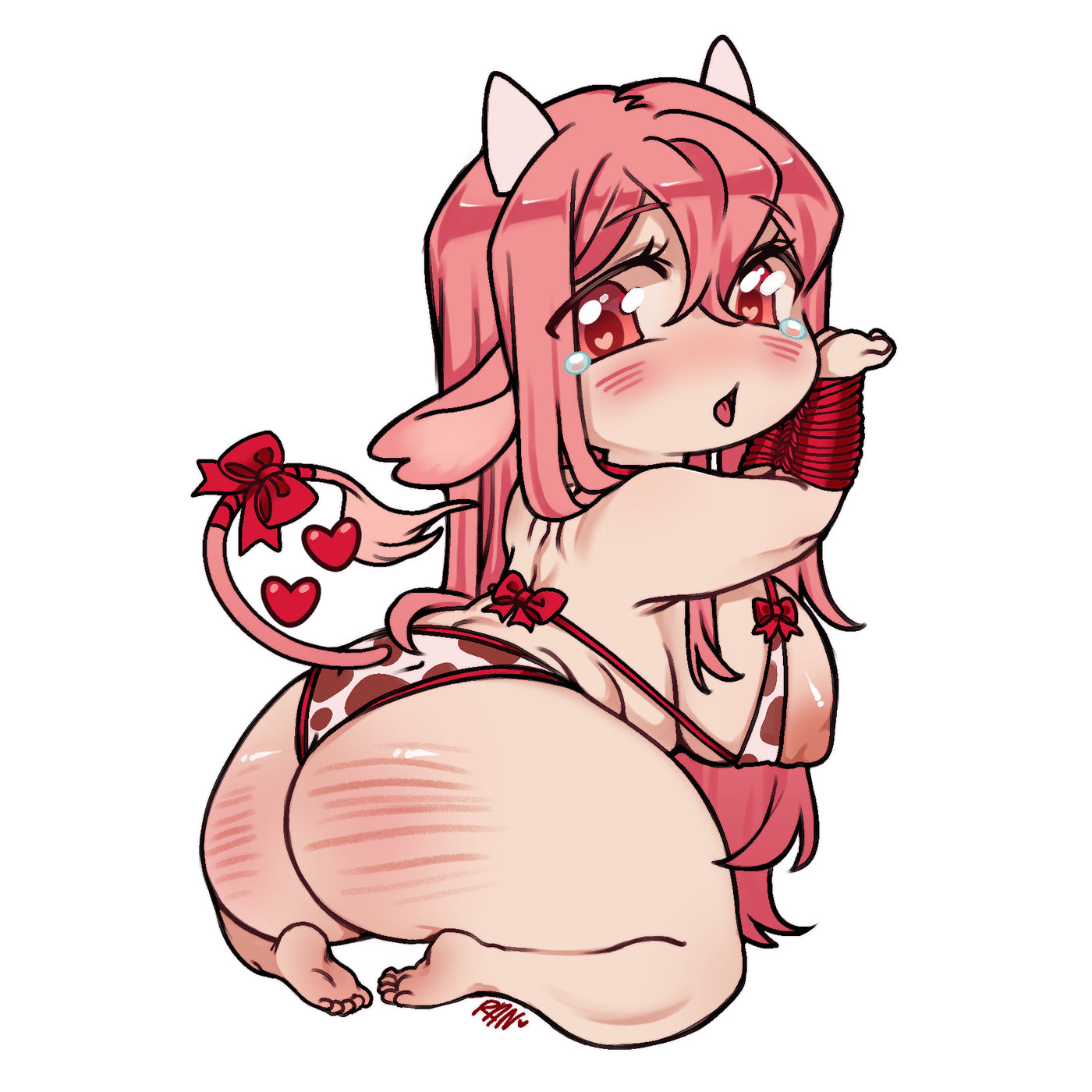 Beat Meat Belle Sticker