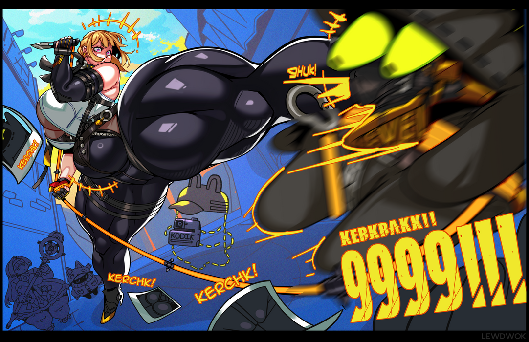 Bottom Heavy Bodyguard - Evelyn Print