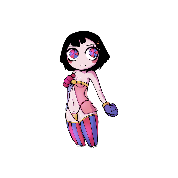 Boudoir Jax and Pom Stickers