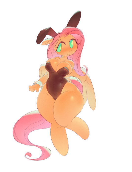 Bunnysuit Pony 4'' Sticker