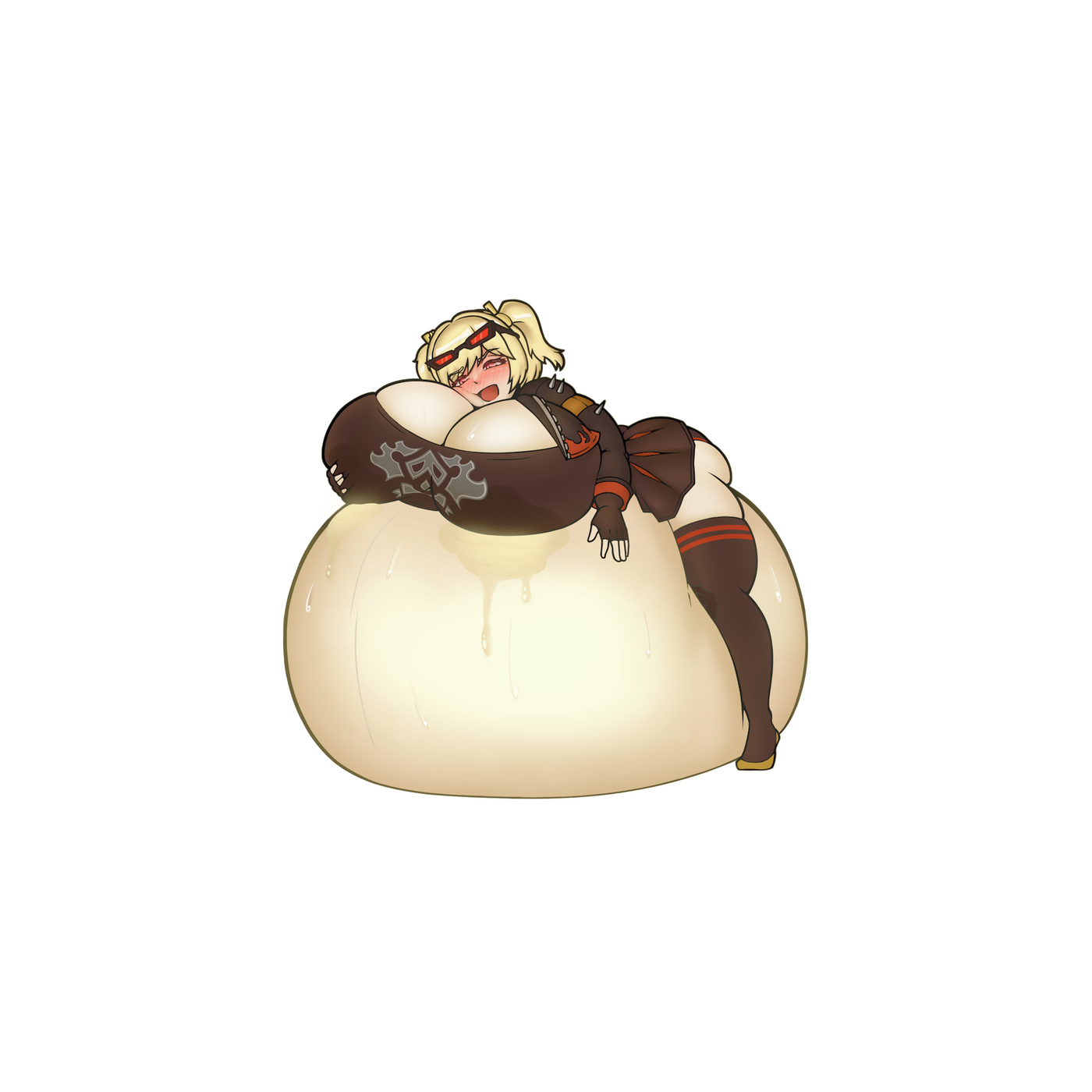 Bloated Burn Neece Sticker