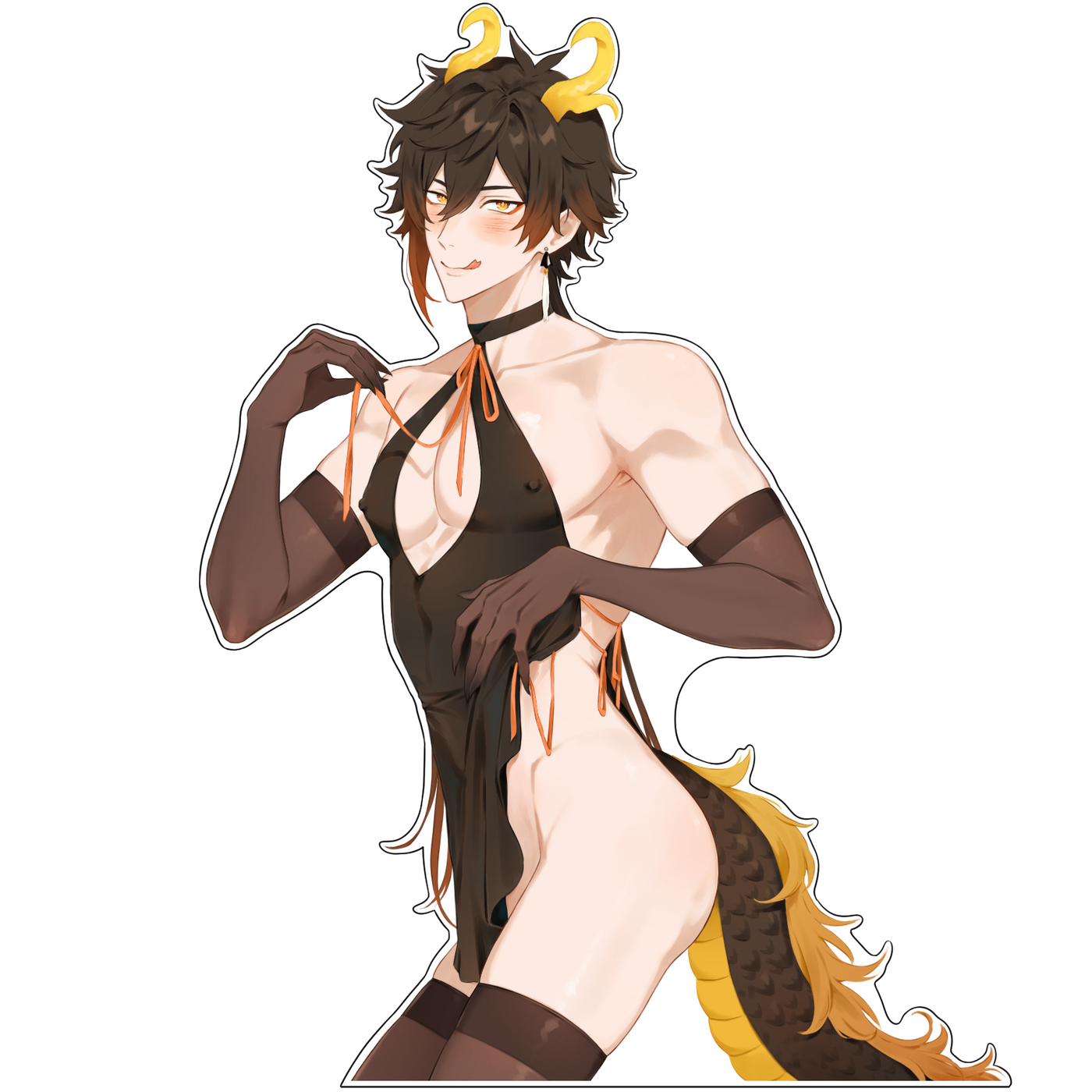 Zhongli Dragon Sticker