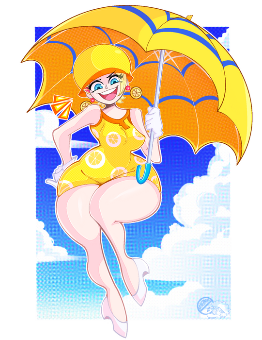 Cheeky Lemon Print