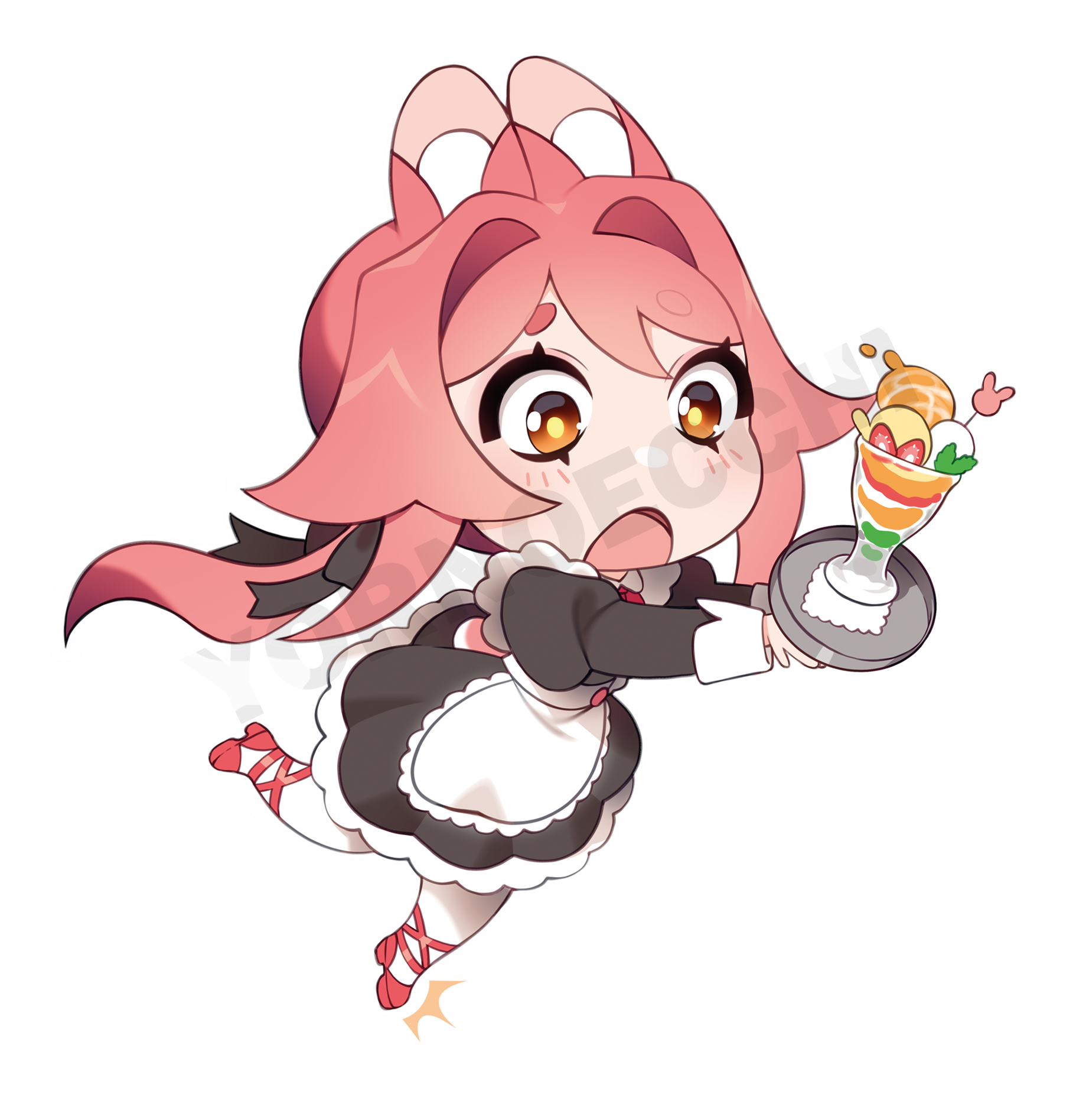 Pinky Chibi Sticker