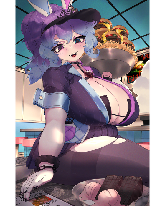 Cotton and Gluttony's Double Serving Print