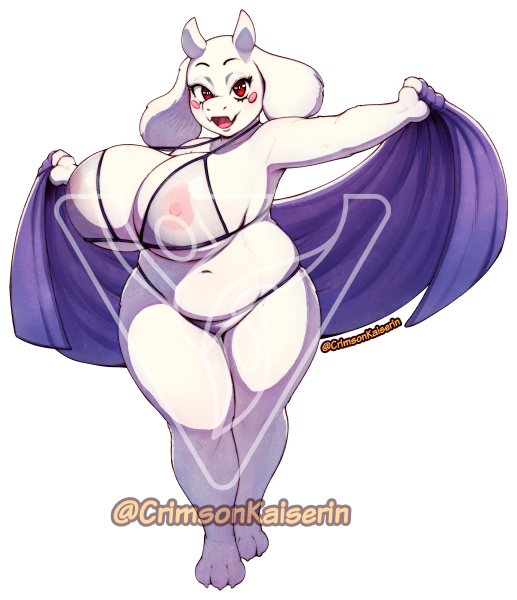Toriel Pinup Sticker