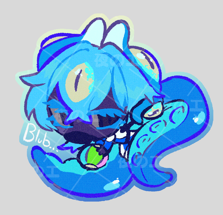 Octo Diver Sticker