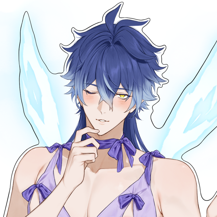 Flirty Flins Sticker