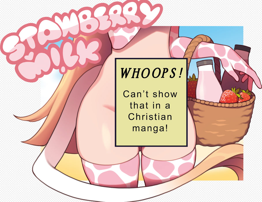 Femboy Milk 4" Stickers