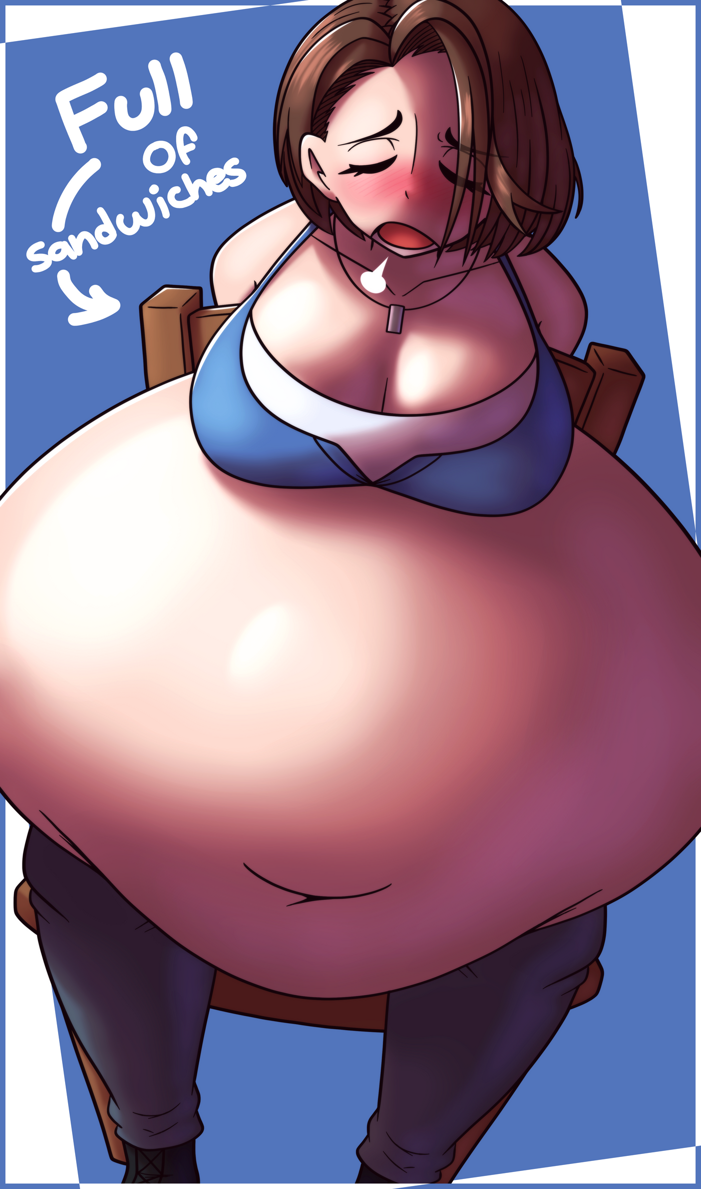 Full of (Jill) Sandwiches Print