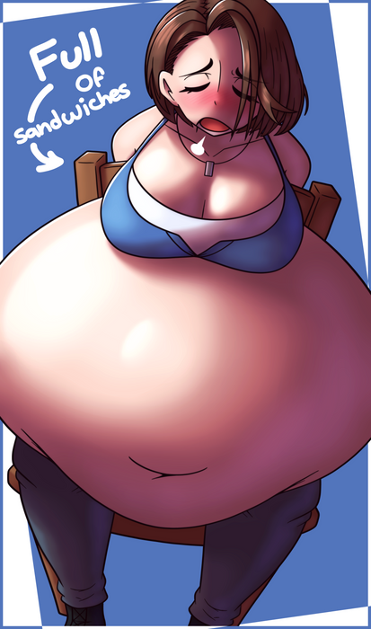 Full of (Jill) Sandwiches Print