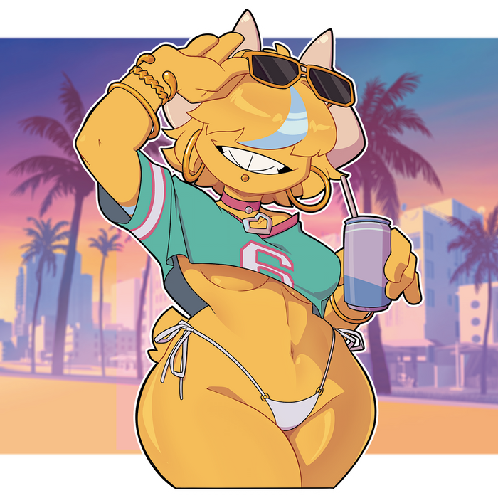 Fiend City Sticker
