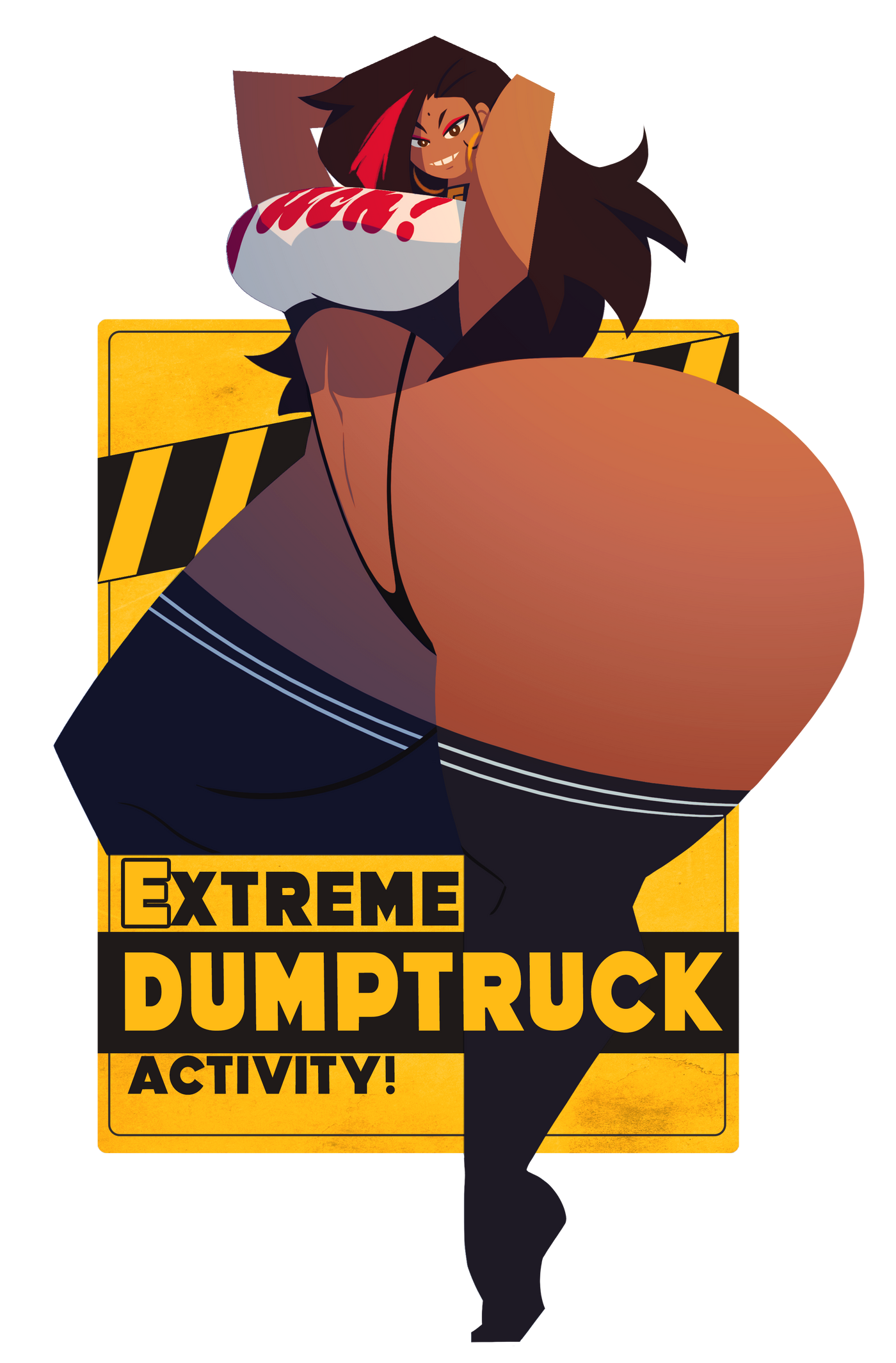 Dumptruck Gala Sticker