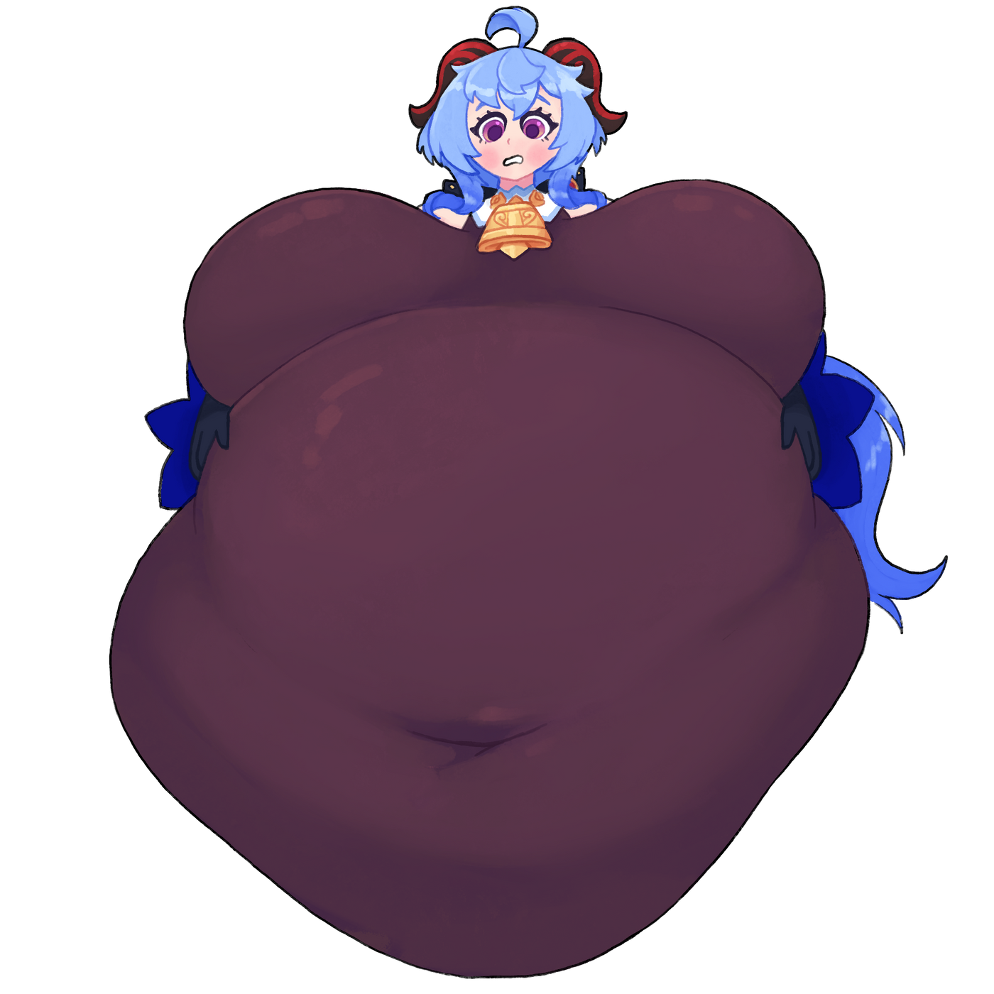 Ganyu Big Belly Sticker