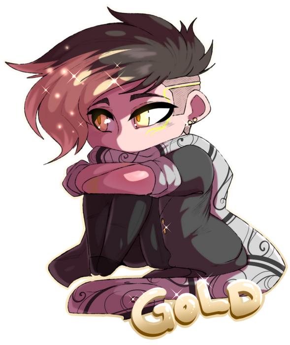 Golden Guardian Stickers