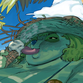 Greed Resort - Pool Party Print