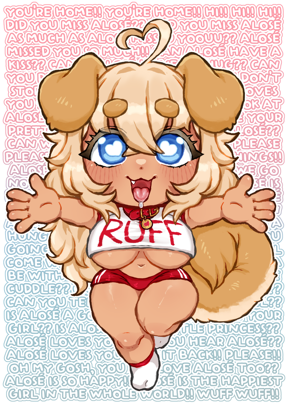 HUG ALOSE! Yapper Stickers