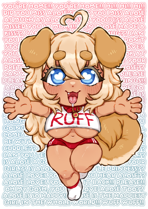 HUG ALOSE! Yapper Stickers