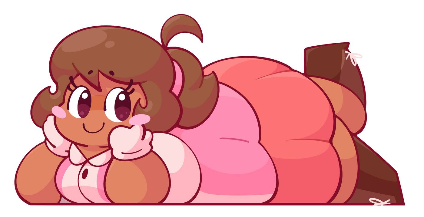 Lounging Linda Sticker