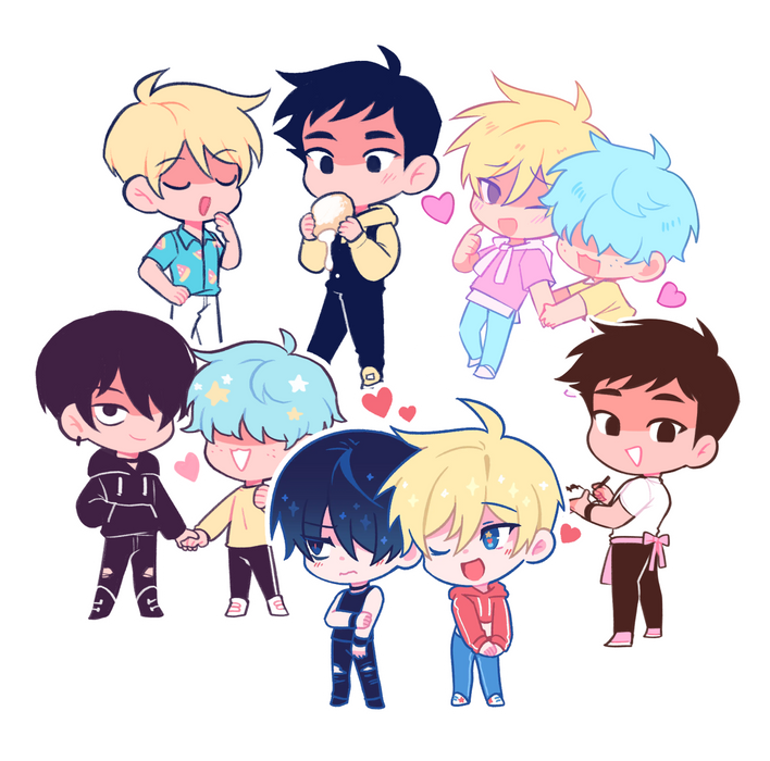 Boyfriends Extra Stickers