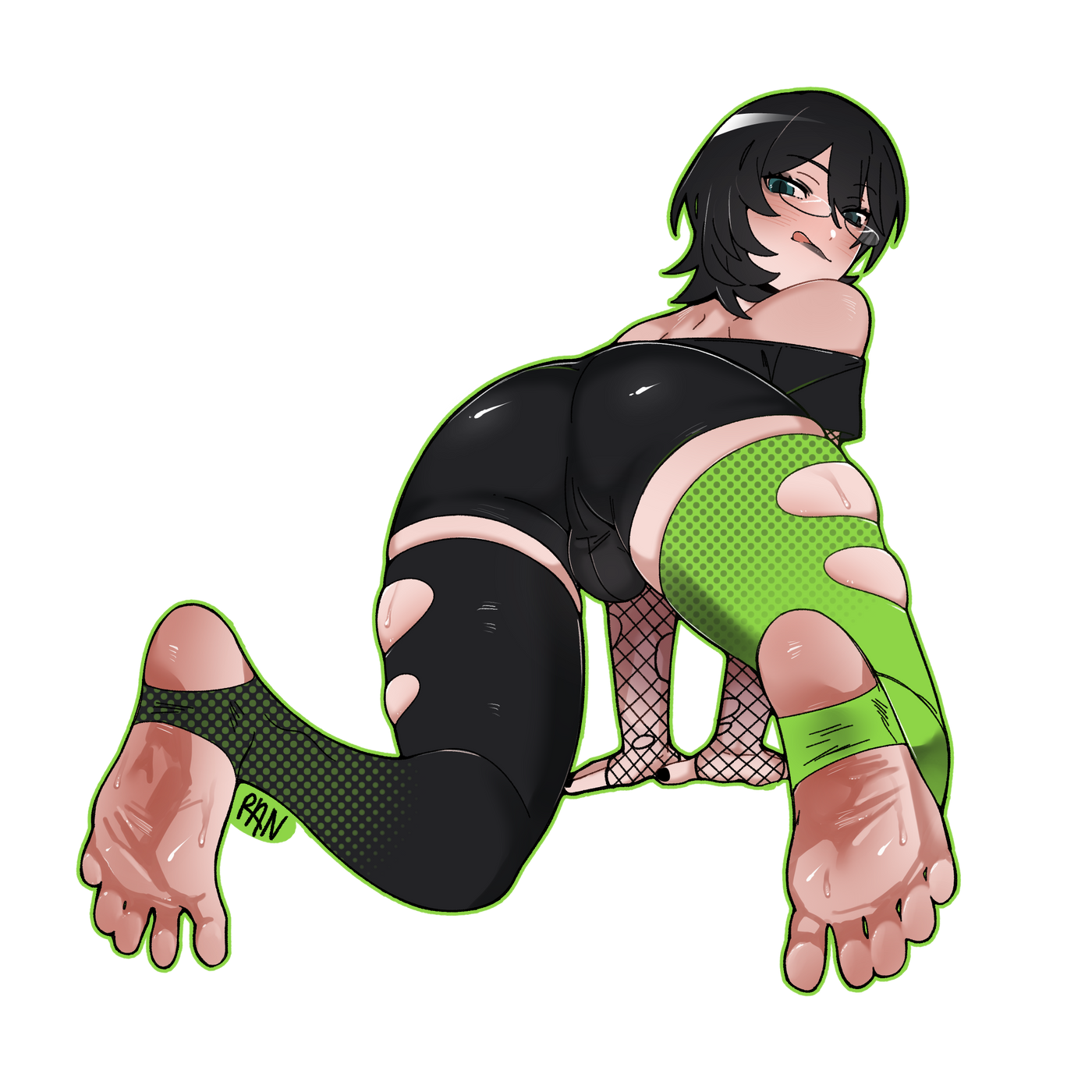 Nanato's Heart Sticker