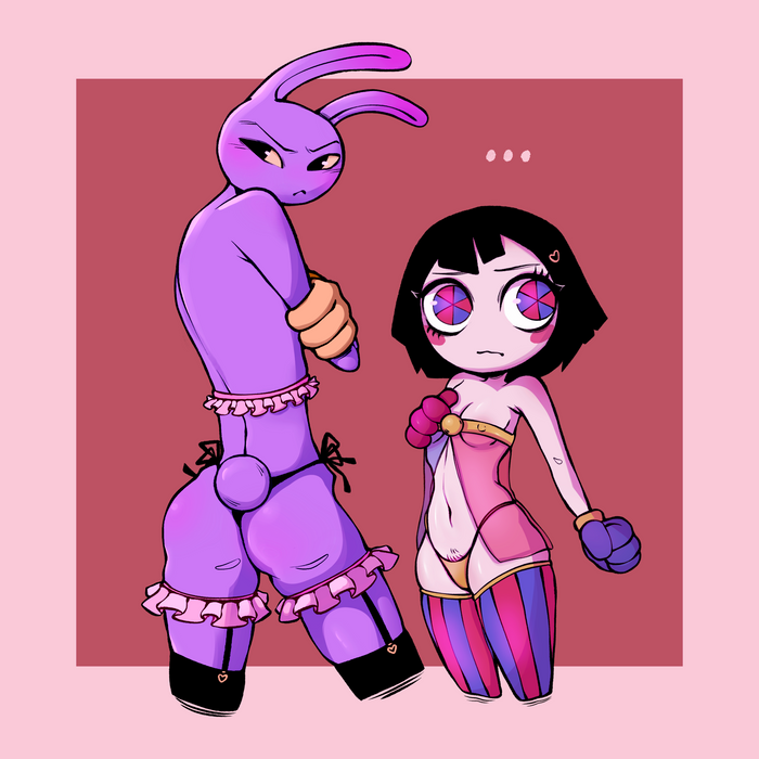 Boudoir Jax and Pom Print