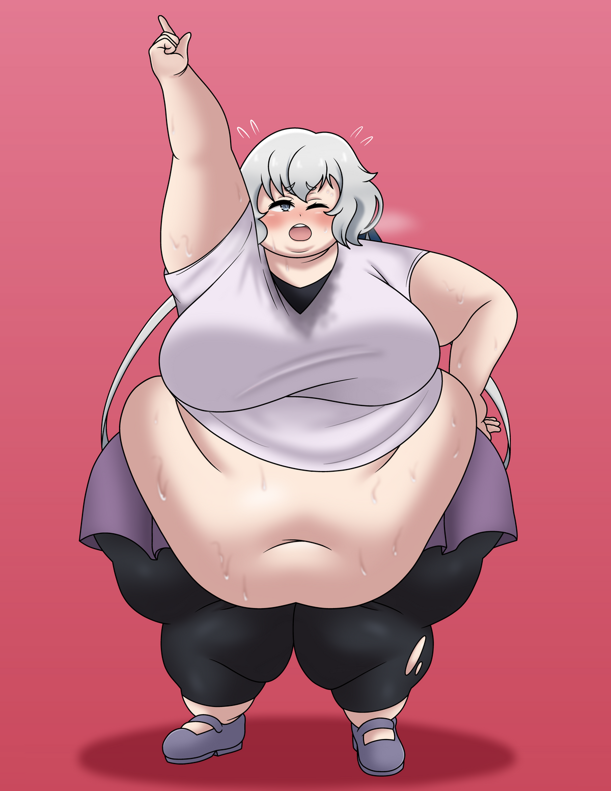 Fat Junko's Rehearsal Print — YoruNoEcchi