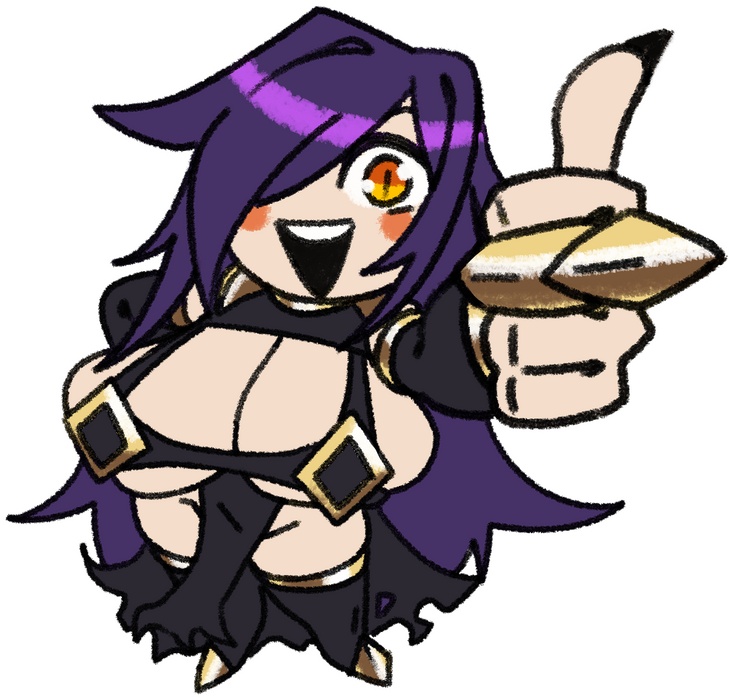 Lady M Thumbs Up Sticker