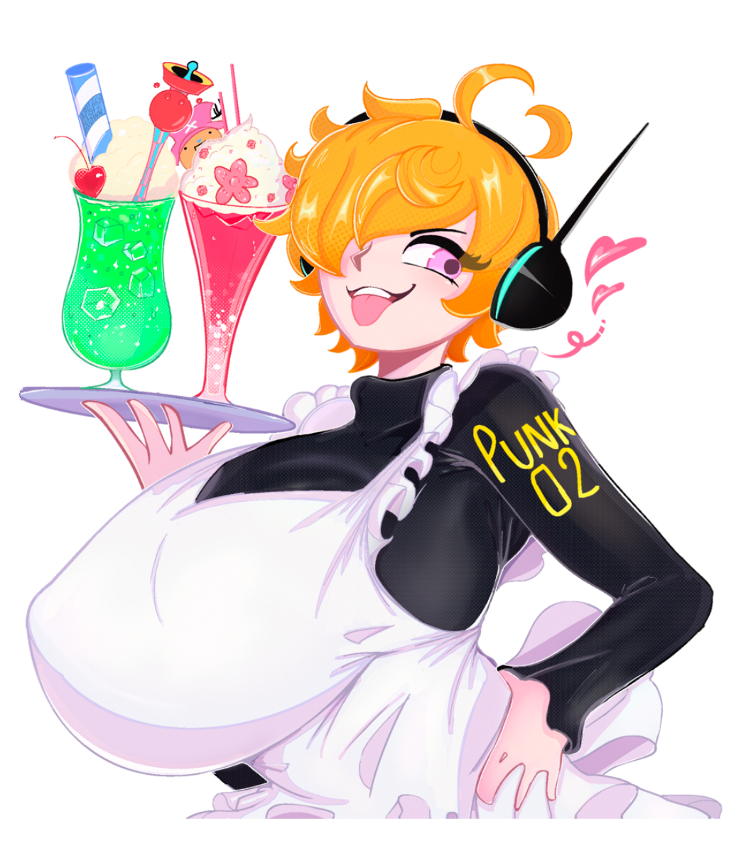 Maid Lilith Sticker