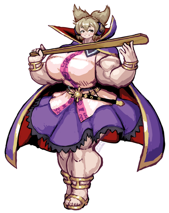 Super Sized Miko Sticker