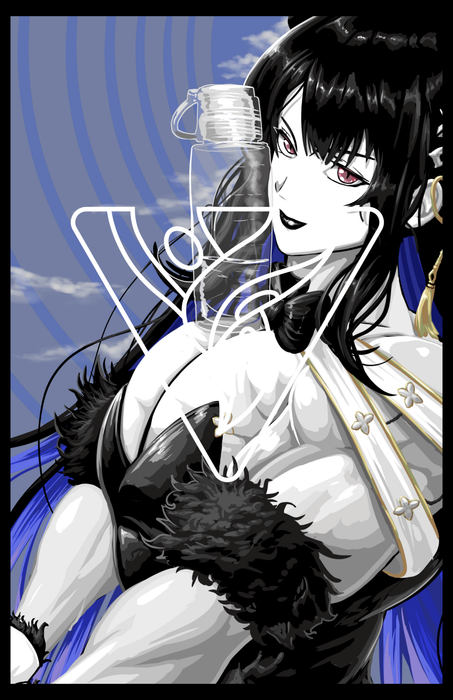 Milady Has a Huge Chest Print
