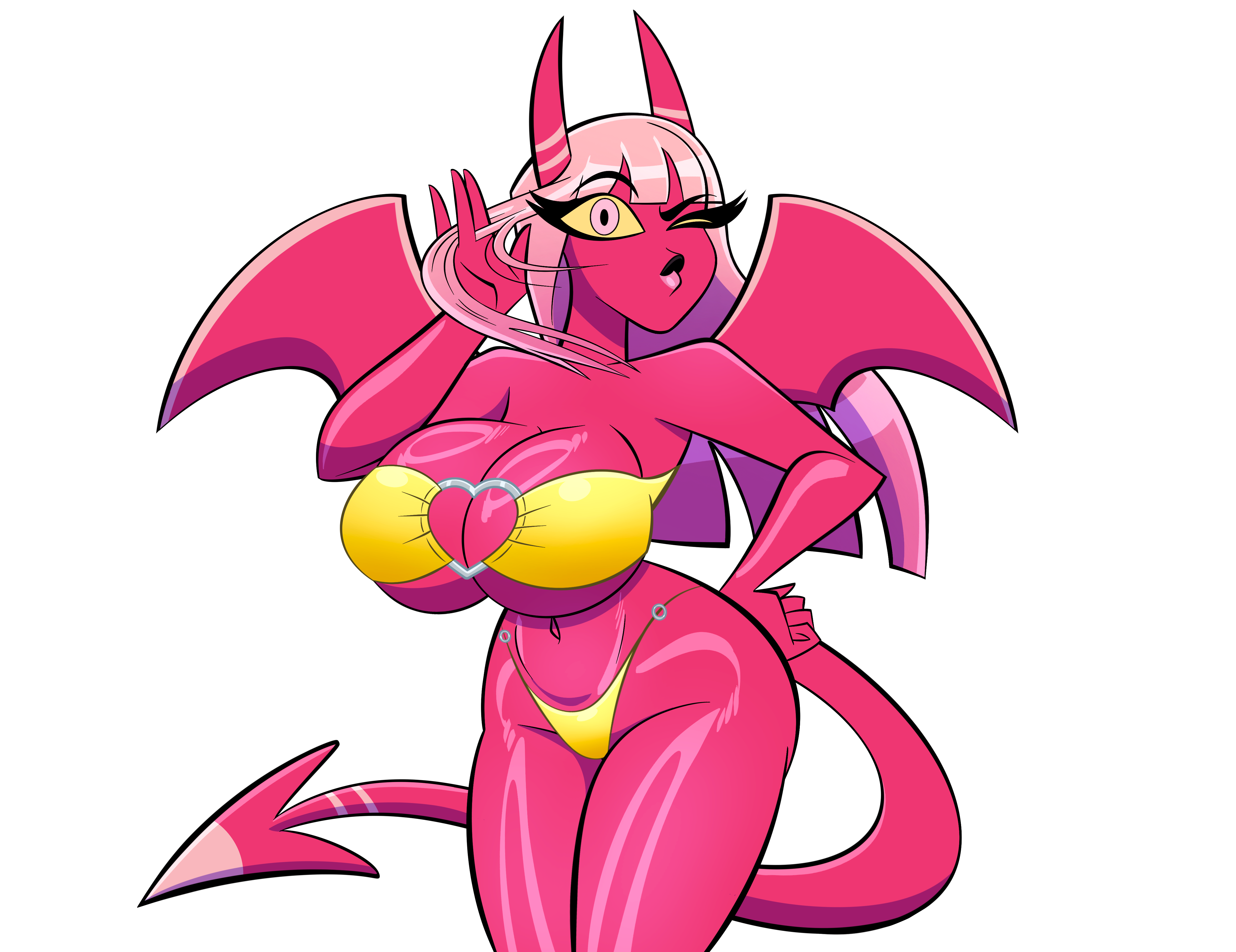 Golden Monica Sticker