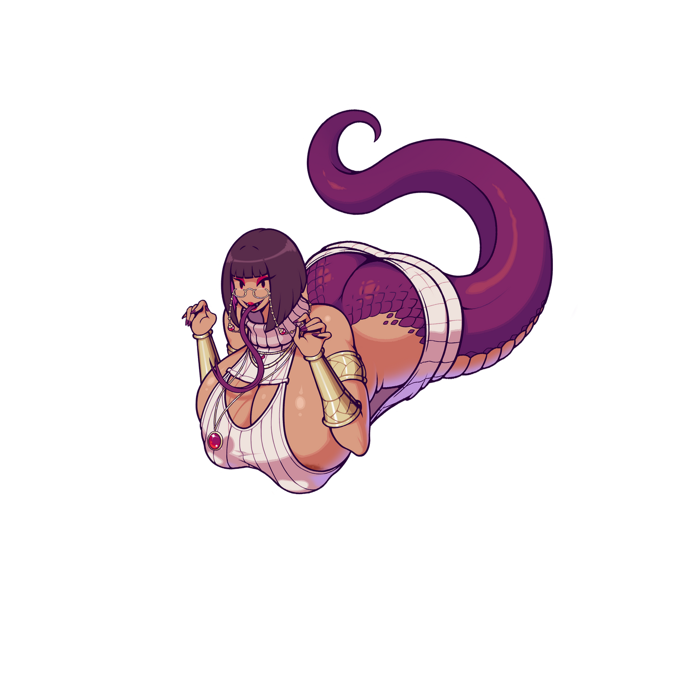 Nalia Hanging Out Sticker