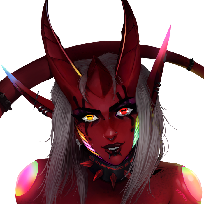 Neon's Prey Sticker