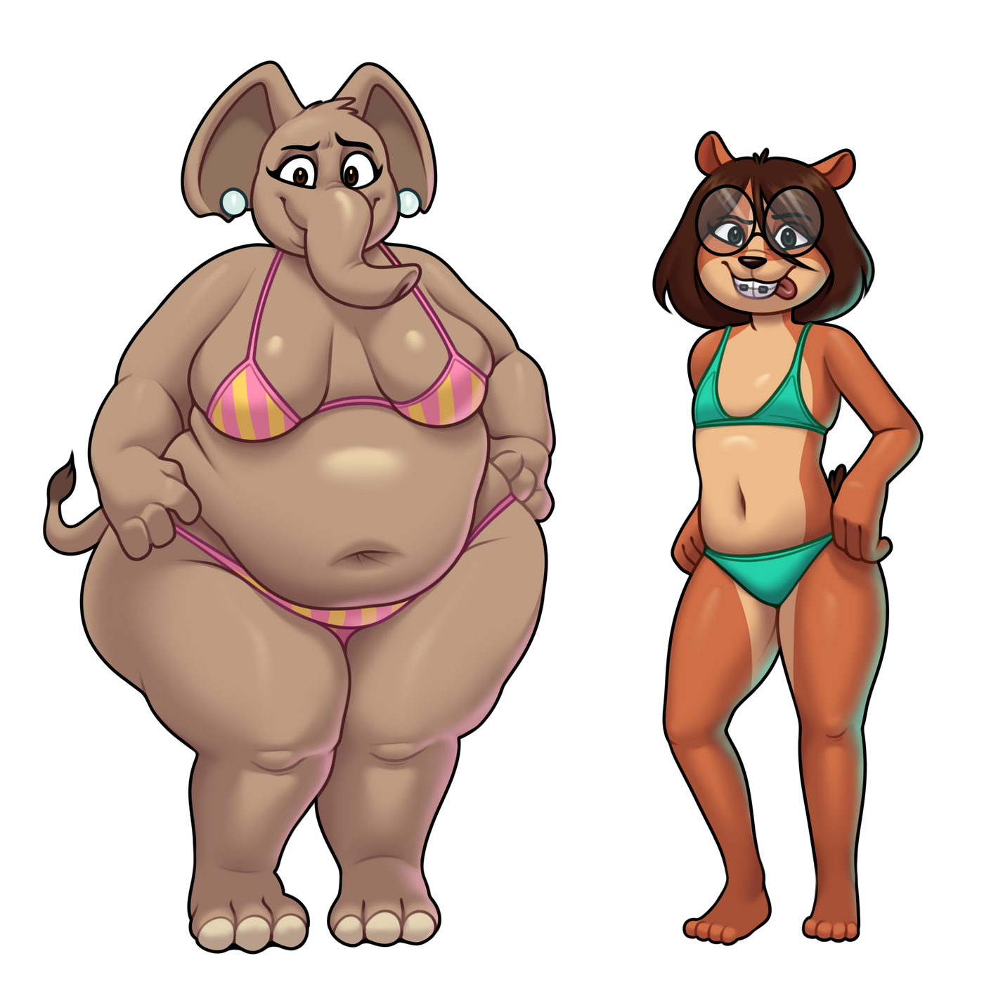 Nila and Lace Beachwear Stickers