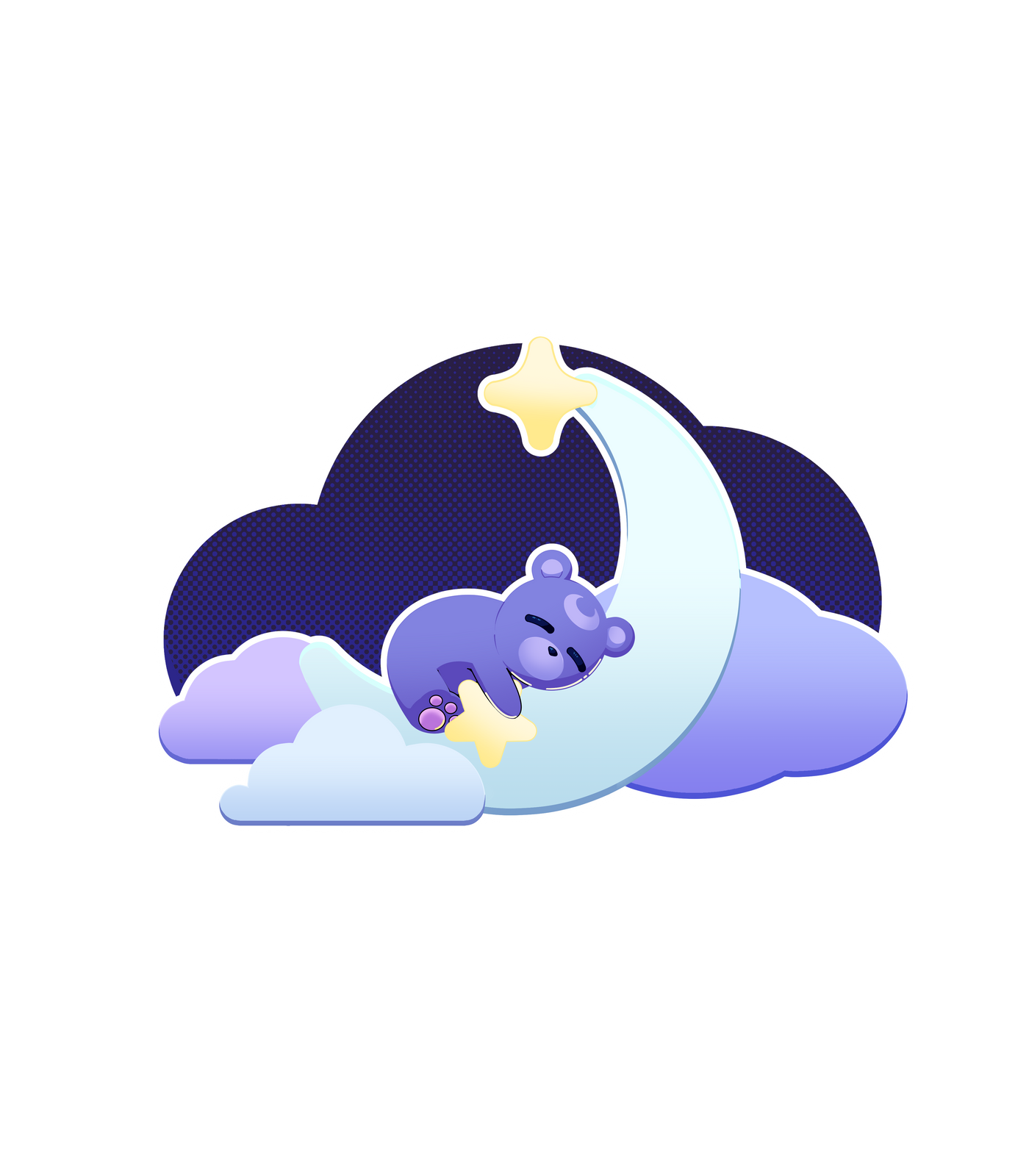 Sleepy Polaris Sticker