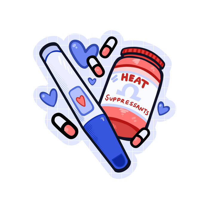 Omegaverse Essentials Sticker