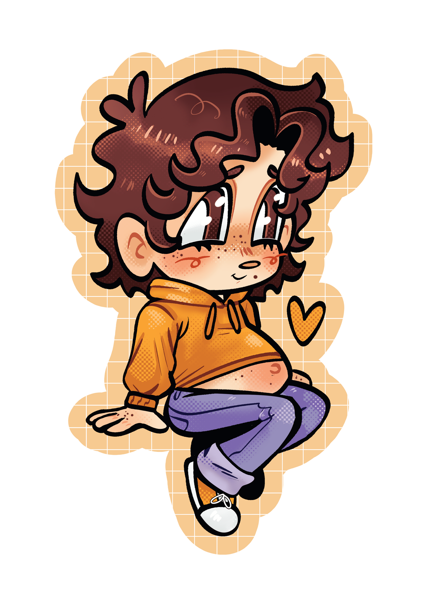 Oscar Chibi Sticker