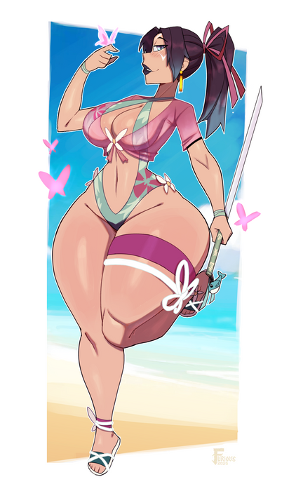 Graceful Psylocke Print