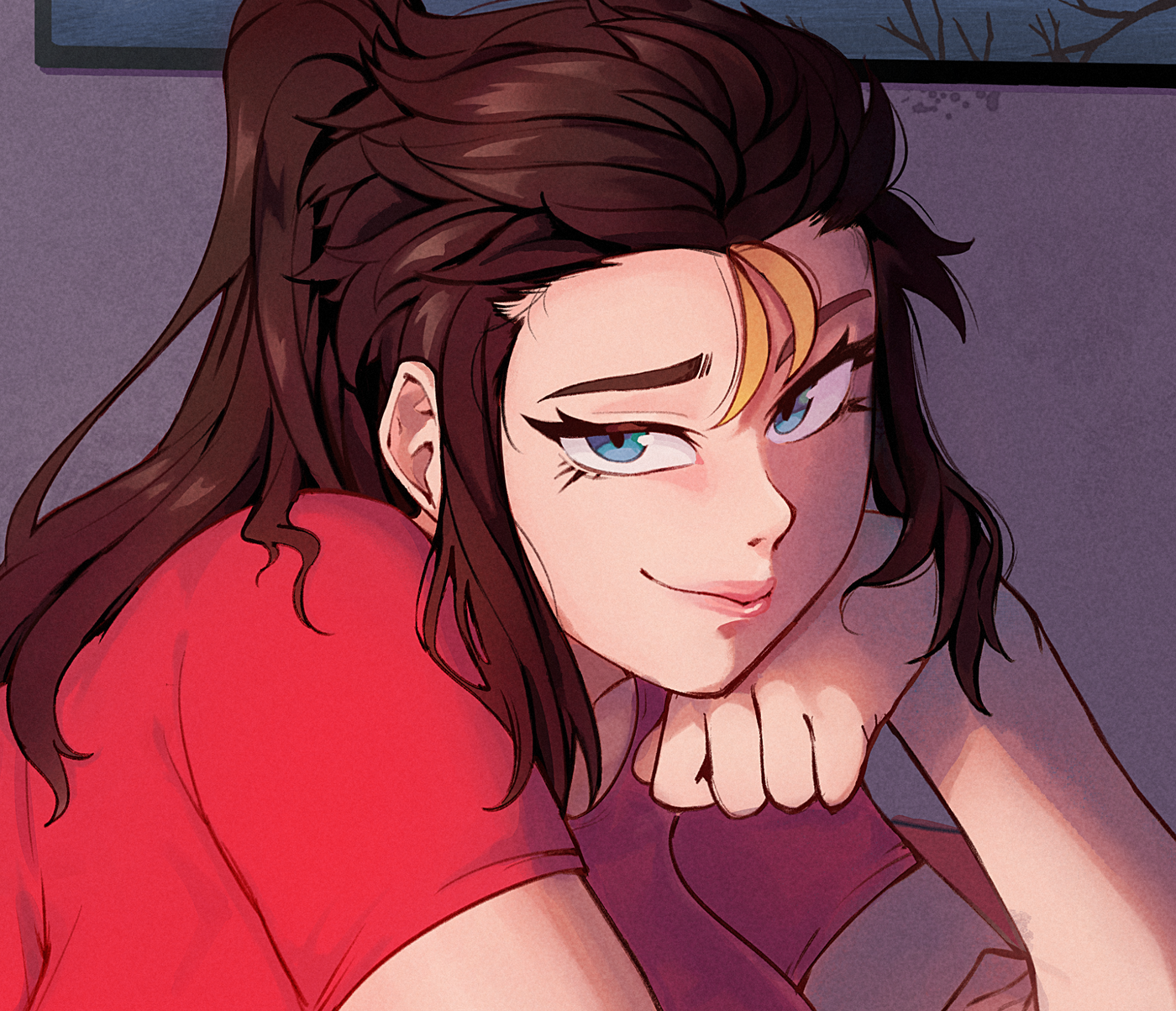 Rockie Laying Poster