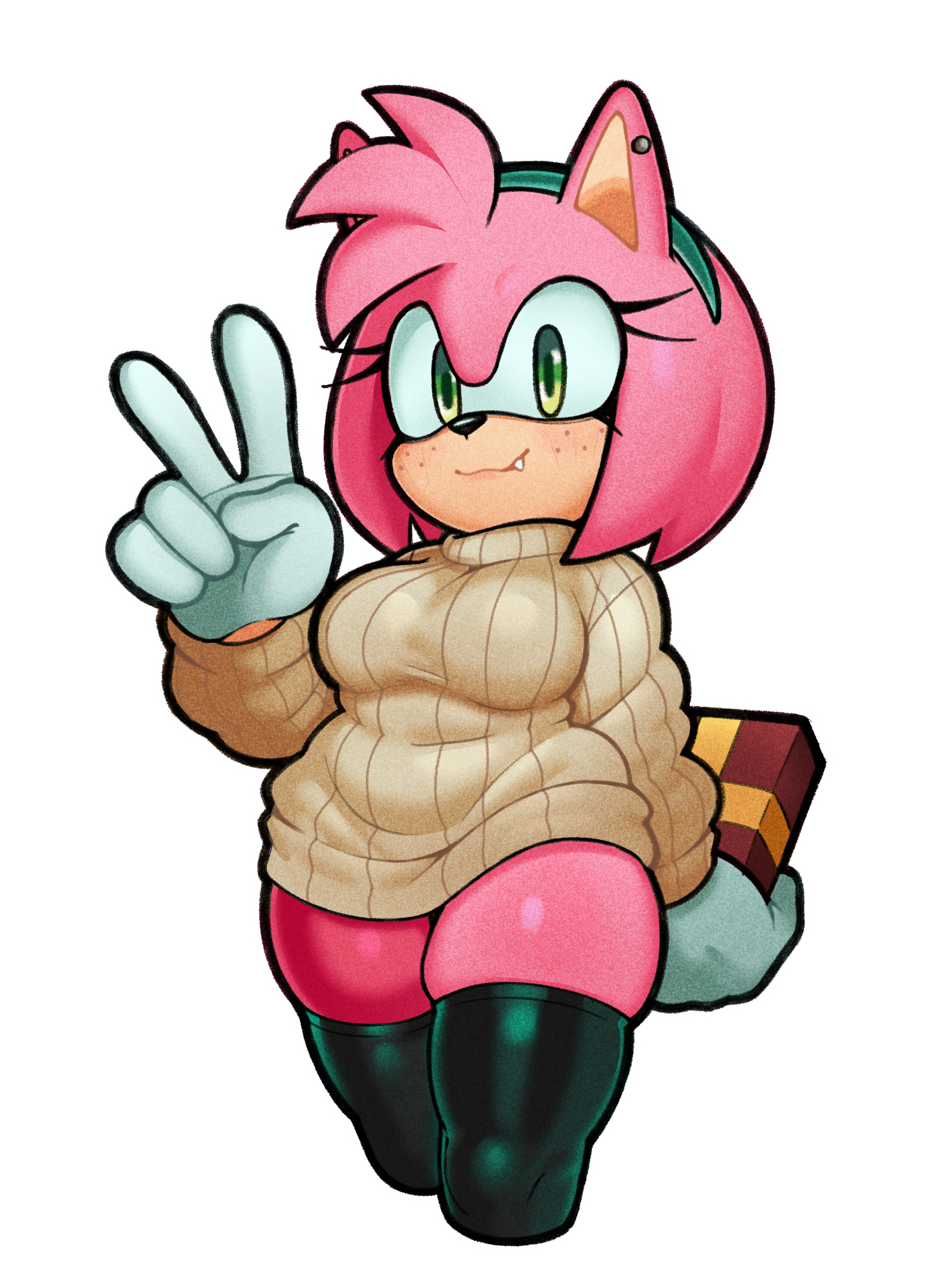 Rose Gift Sticker