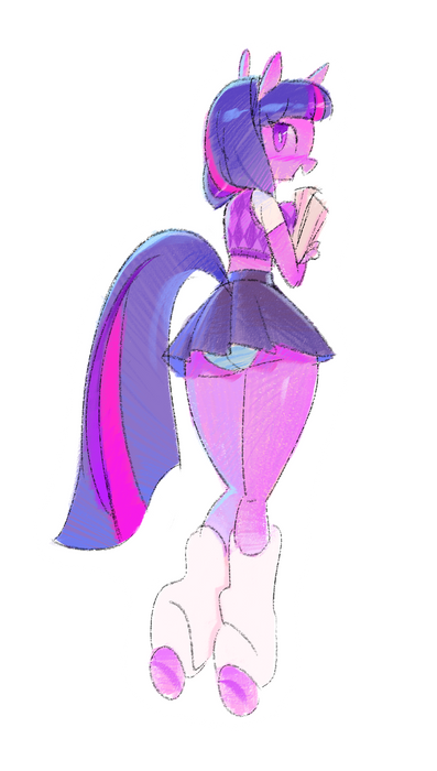 Pantyshot Pony 4'' Sticker