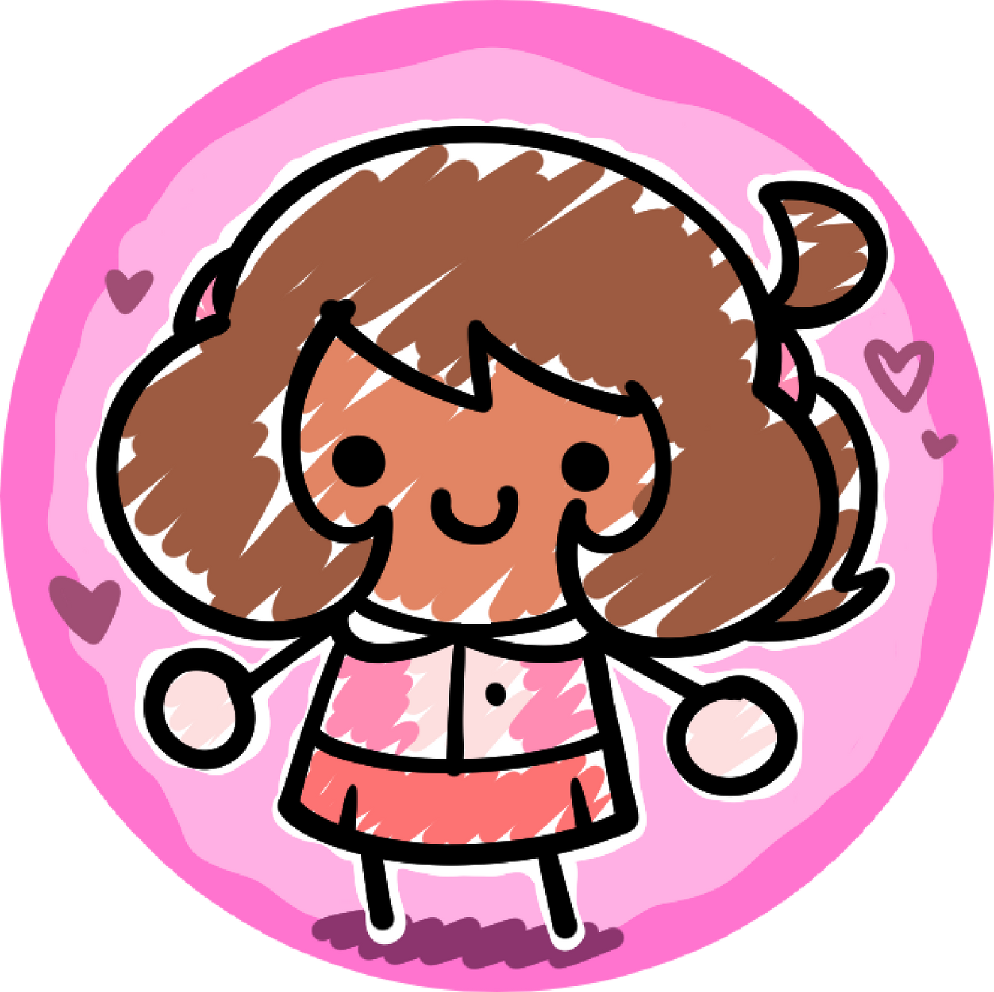 Scribble Linda Sticker