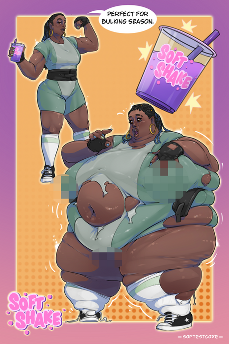 Soft Shakes 2 Postcard Print