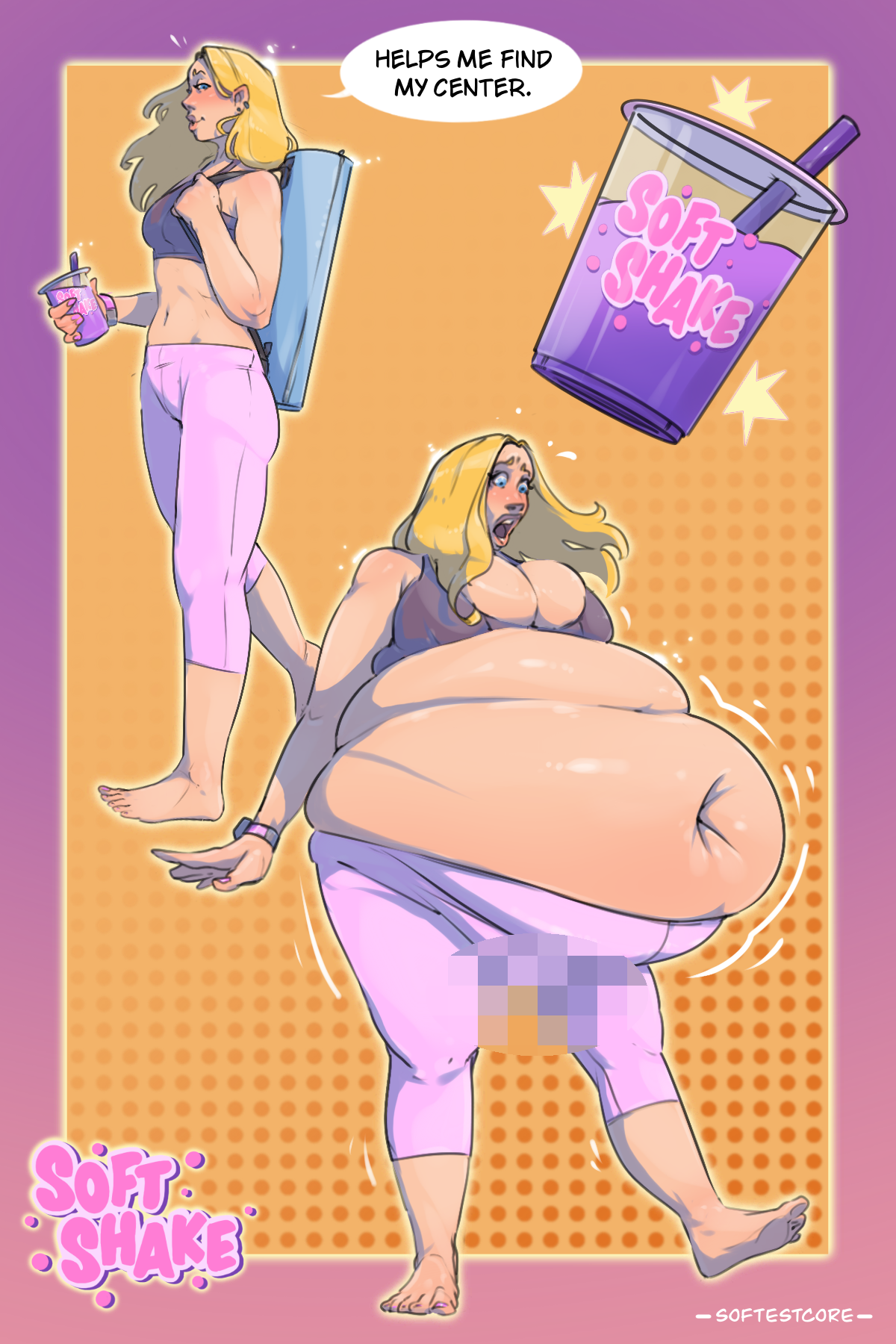 Soft Shakes 4 Postcard Print