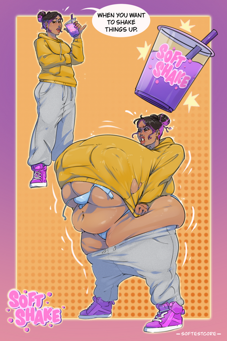 Soft Shakes 6 Postcard Print